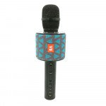 Wholesale Wireless Bluetooth Karaoke Microphone, 3-in-1 Portable Hand Speaker V8 (Blue Gray)